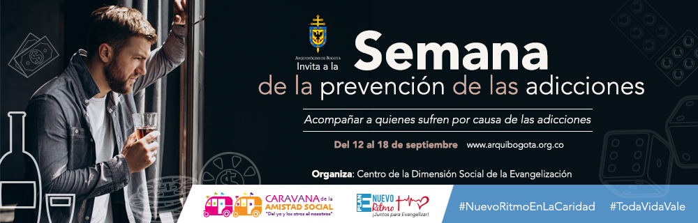 Banner Semana de la Prevención de las adicciones