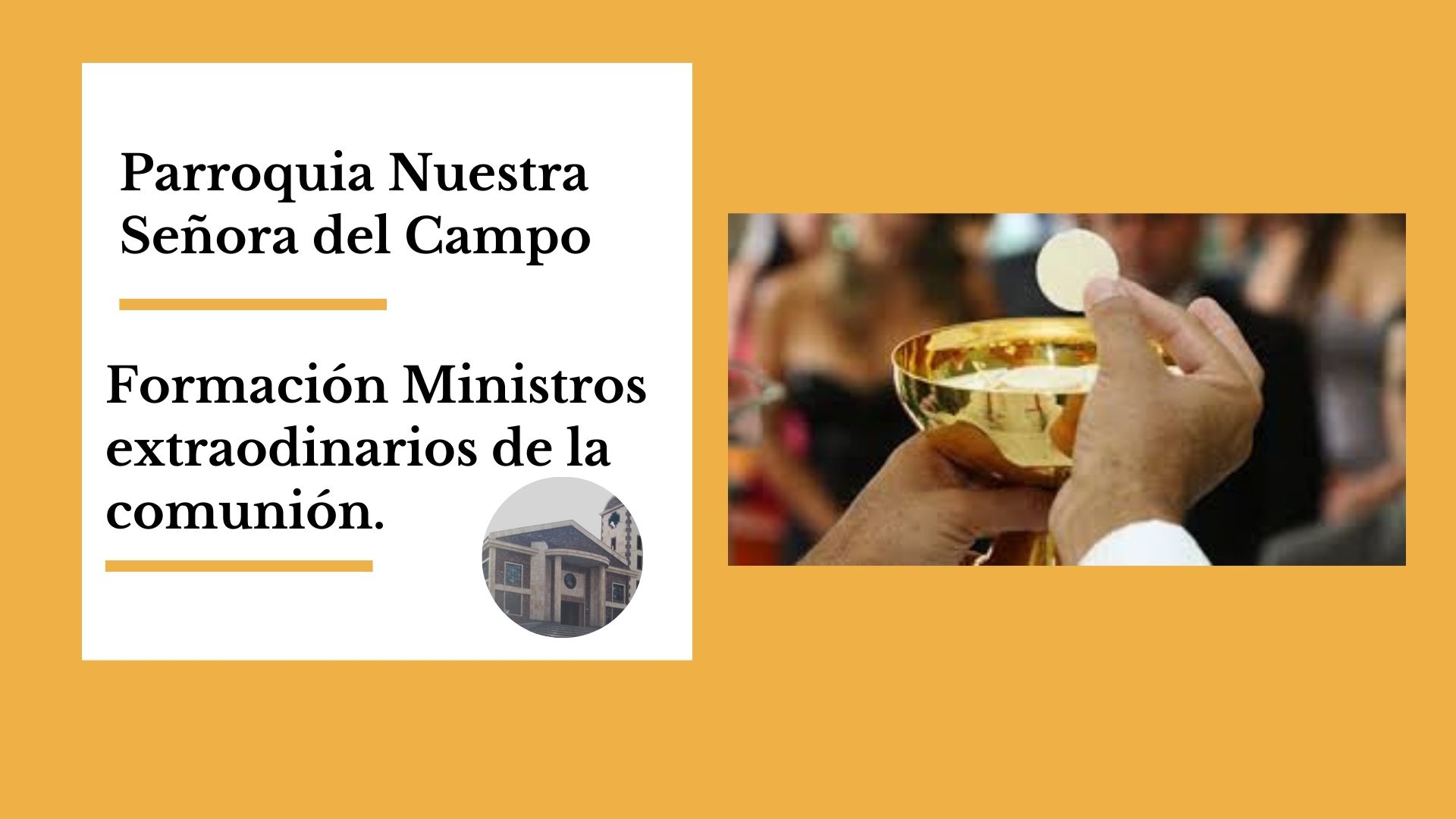 ministros de comunión