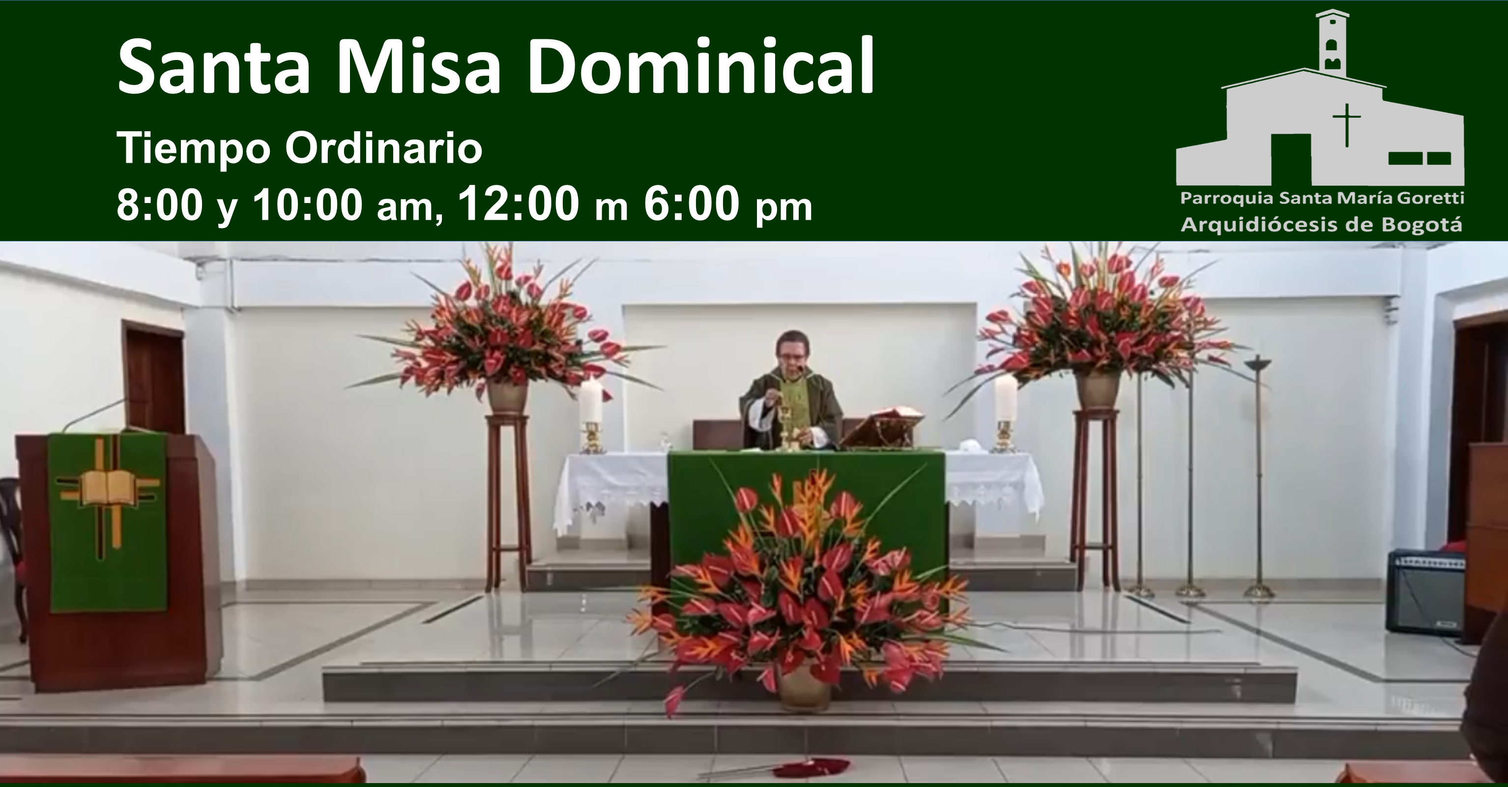 Misa Dominical 10:00 am