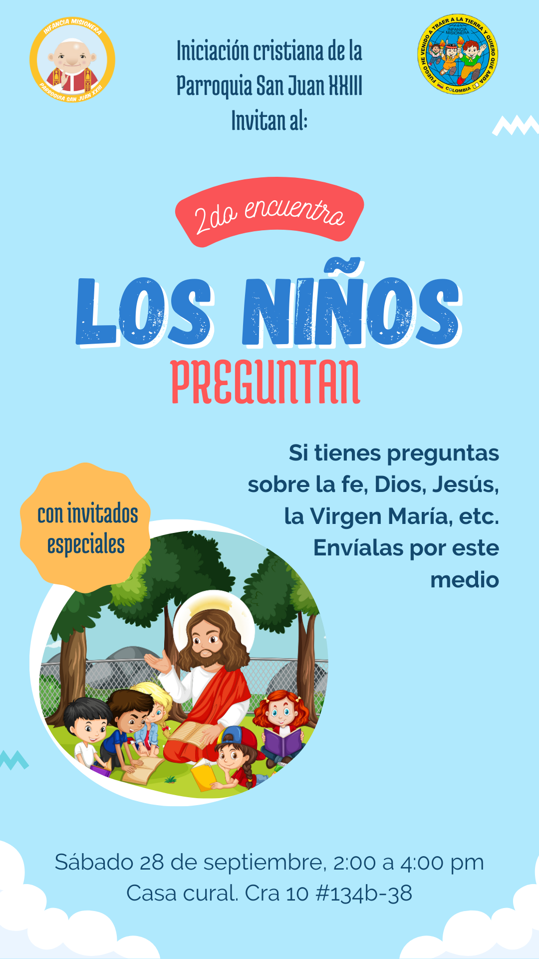 Invitación Los Niños preguntan