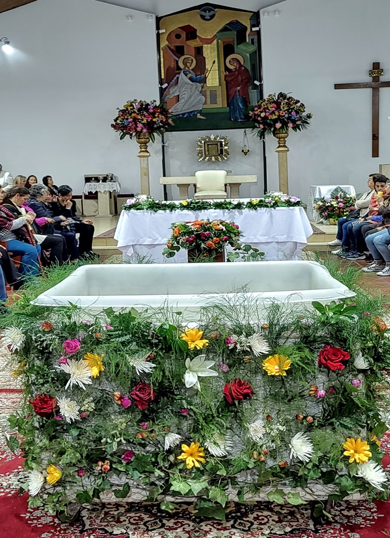 arreglo de la parroquia.