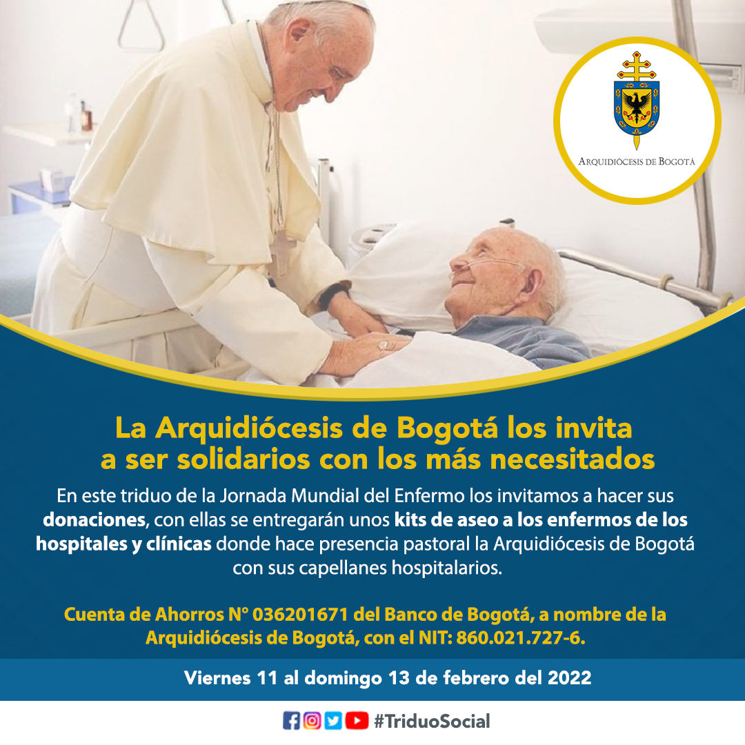 POST DONACIONES TRIDUO JM ENFERMO