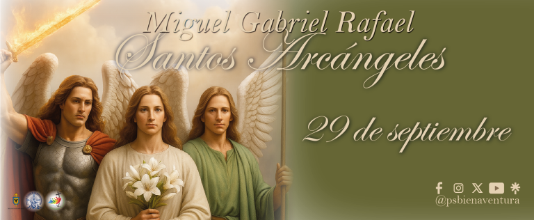 Santos Arcángeles Miguel, Gabriel y Rafael 