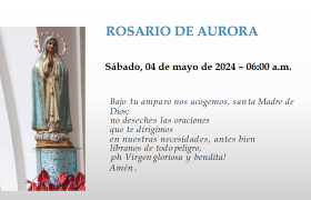 Rosario de aurora